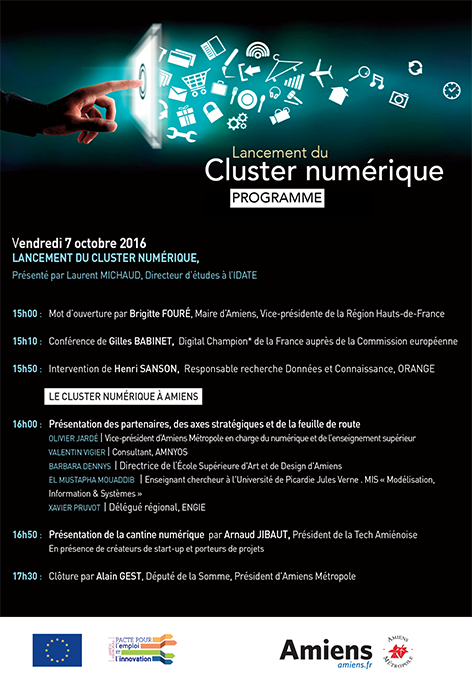 Lancement cluster numerique