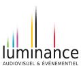 Logo luminance white