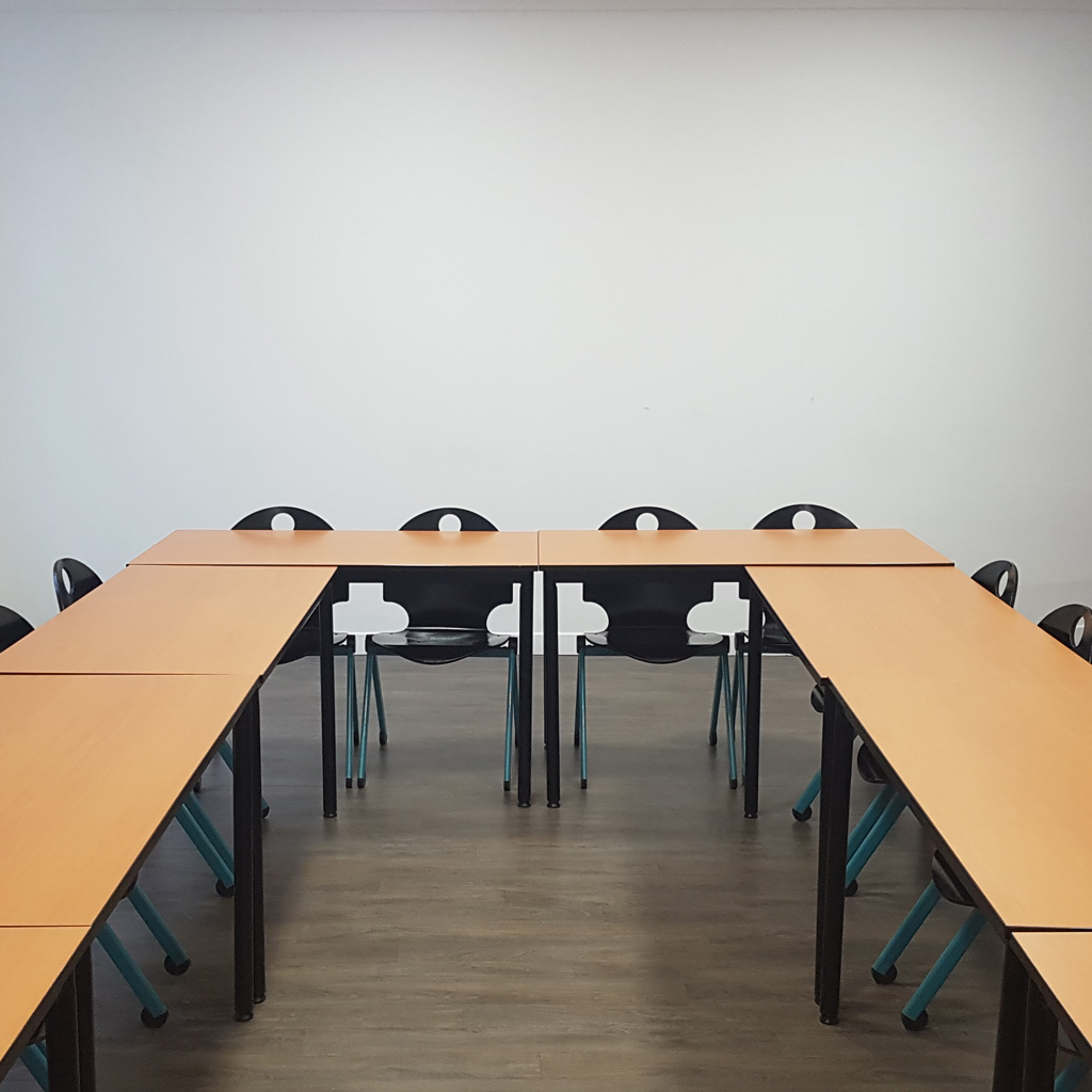 salle de réunion de 12 personnes de la cantine numérique à Amiens